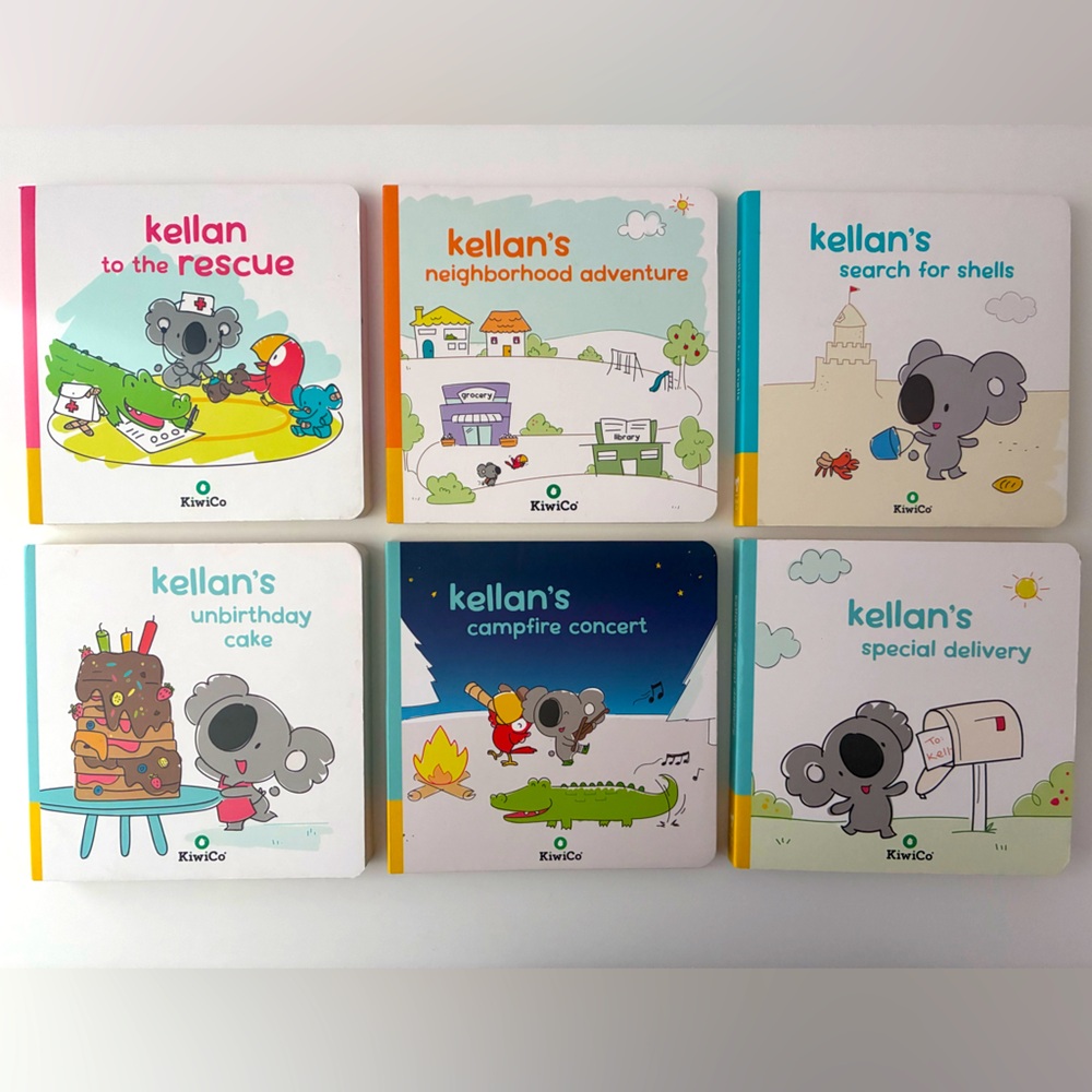 KiwiCo Kellan the Koala Board Books